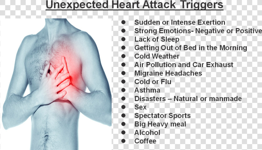 15 Unexpected Heart Attack Triggers  HD Png DownloadTransparent PNG