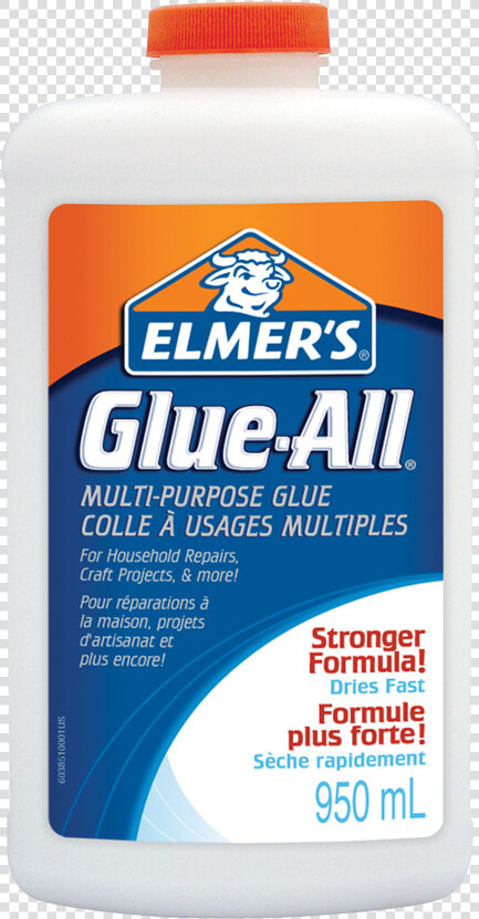 Product Image 04865 title Elmer S® Glue All®   Elmer  39 s Glue Half Gallon  HD Png DownloadTransparent PNG