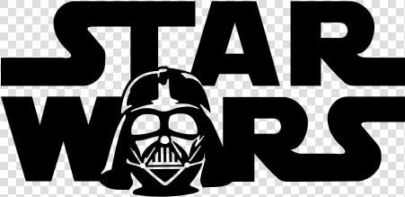 Pegatina Star Wars Darth Vader   Stencil  HD Png DownloadTransparent PNG