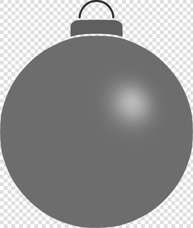 Sphere christmas Ornament circle   Christmas Bauble Clipart Black  HD Png DownloadTransparent PNG