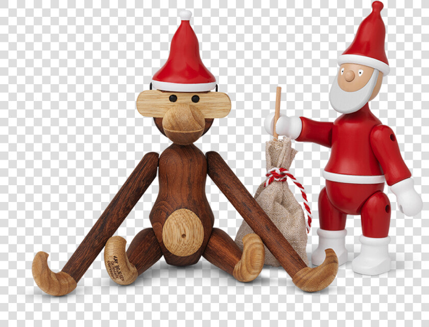 Santa S Cap Small Red White   Kay Bojesen Monkey Hat  HD Png DownloadTransparent PNG