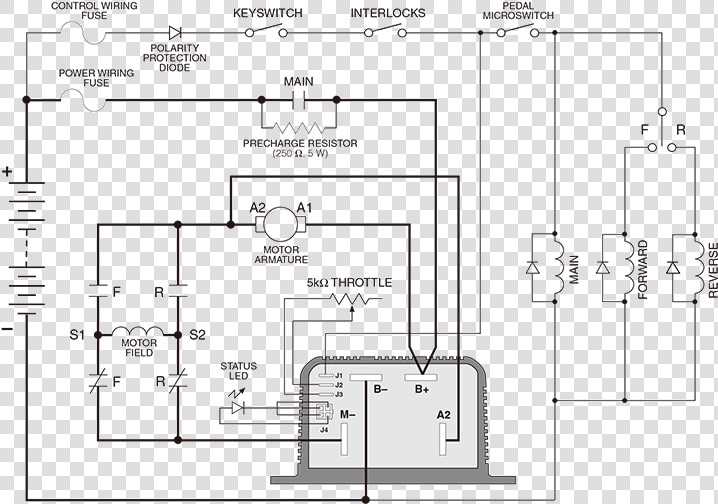 Dc Series Motor Controller Assemblage  Curtis 1204m   Curtis Dc Motor Controller  HD Png DownloadTransparent PNG