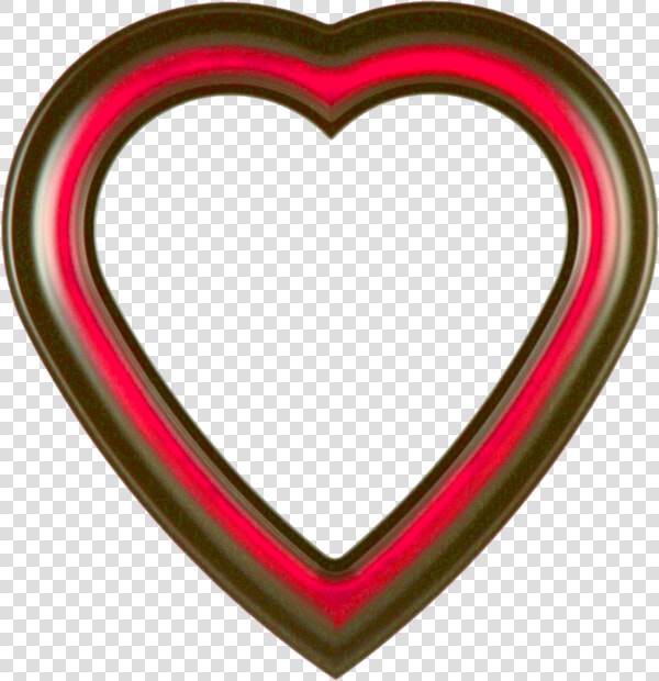 Cadre Png  Coeur Rouge Et Or  Tube   Heart  Transparent PngTransparent PNG