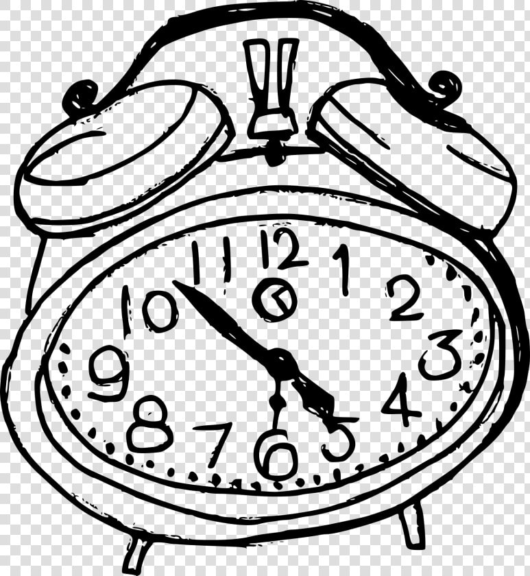 Clip Art Alarm Clock Drawing   Clock Drawing Transparent  HD Png DownloadTransparent PNG