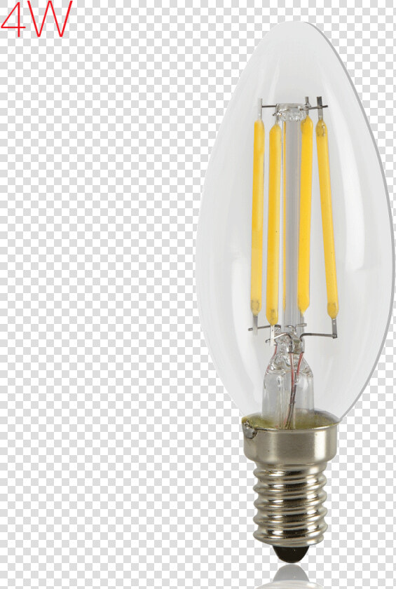 Transparent Edison Bulb Png   4w E27 Filament Candle Bulb Png  Png DownloadTransparent PNG