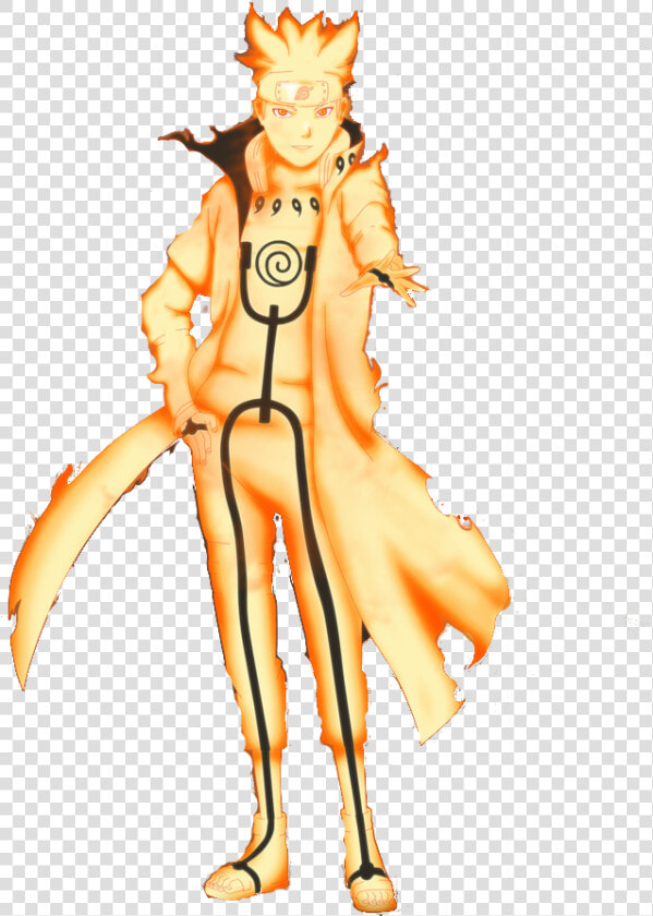 Minato Namikaze Kurama Mode  HD Png DownloadTransparent PNG