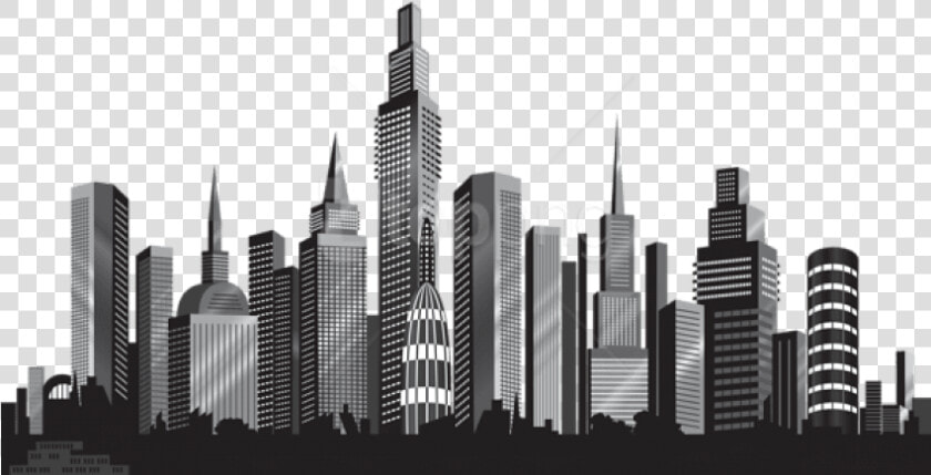 Cityscape Silhouette Png   Transparent Cityscape Png  Png DownloadTransparent PNG