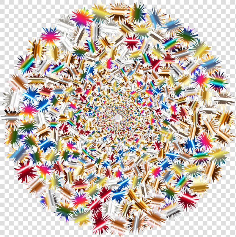 Psychedelic Colorful Concentric Explosions Vortex   Takashi Murakami Screen Print  HD Png DownloadTransparent PNG