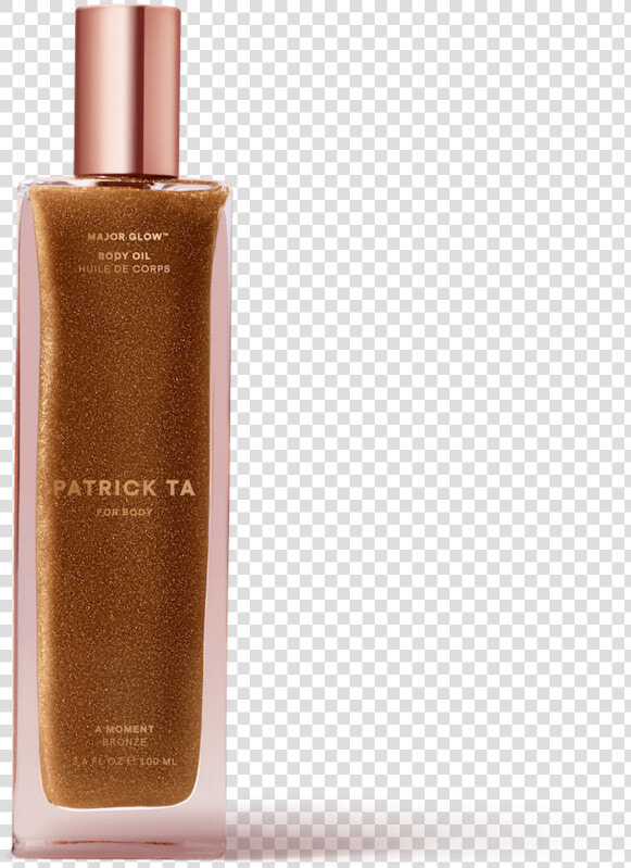 Body Oil   Major Glow Body Oil Patrick Ta  HD Png DownloadTransparent PNG