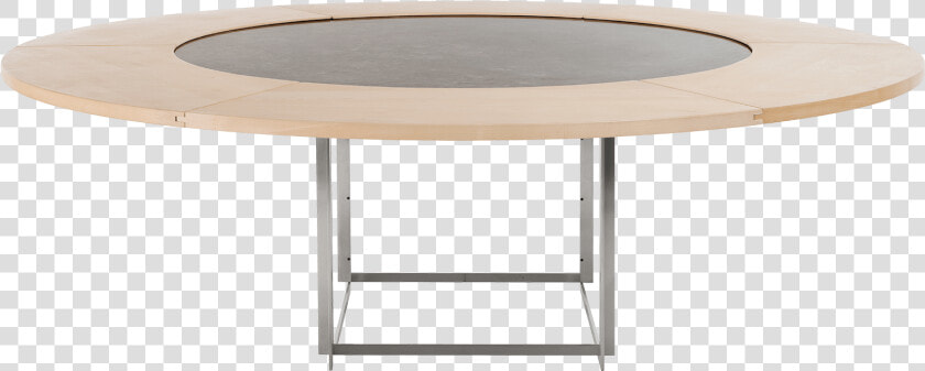 Fritz Hansen Pk 54a Browngrey Mable Ash Table   Coffee Table  HD Png DownloadTransparent PNG