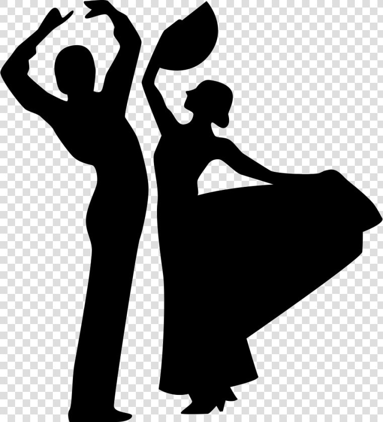 Flamenco Vector Graphics Dance Illustration Silhouette   Flamenco Dancers Silhouette  HD Png DownloadTransparent PNG