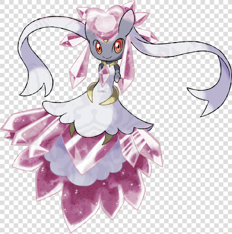 Pokemon Diancie Human Fanart  HD Png DownloadTransparent PNG