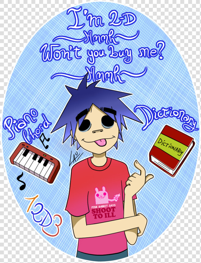 Transparent Gorillaz 2d Png   Gorillaz  Png DownloadTransparent PNG