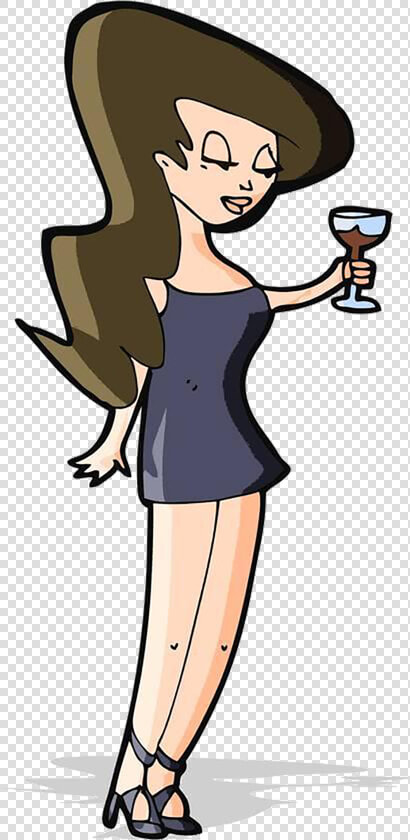 Photography Caricature Cartoon Woman   Dibuj De Una Mujer  HD Png DownloadTransparent PNG