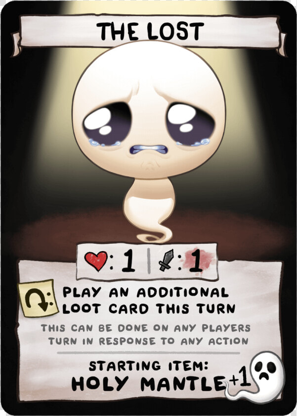 The Lost   Binding Of Isaac Four Souls The Lost  HD Png DownloadTransparent PNG