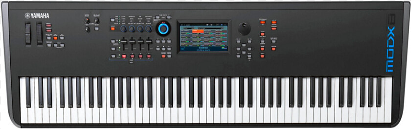 Modx Key Synthesizer Workstation   Modx 8 Yamaha  HD Png DownloadTransparent PNG