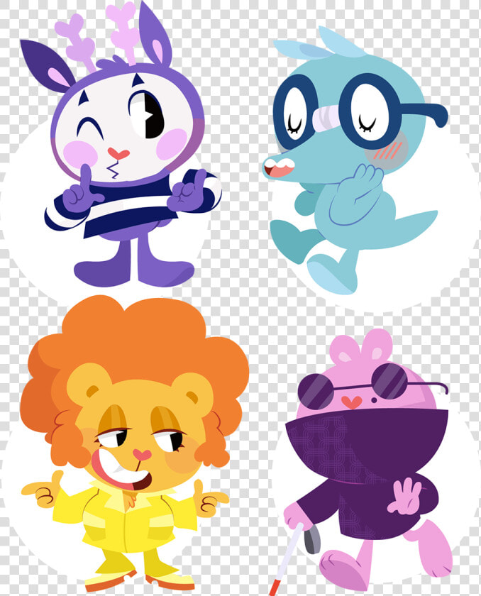 More Adorable Ridiculously Fragile Woodland Creatures   Htf Sniffles And Mime  HD Png DownloadTransparent PNG