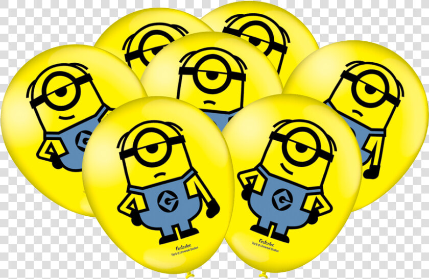 Balão Especial Minions 25 Unidades   Minions Balão Png  Transparent PngTransparent PNG