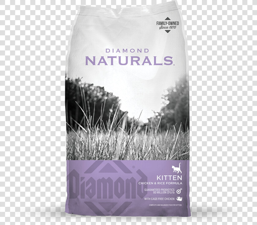 Kitten Front Of Bag   Diamond Naturals Kitten Food  HD Png DownloadTransparent PNG