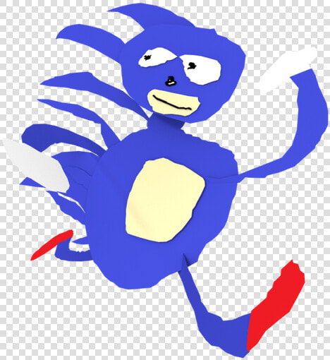 Meme Transparent Background   Sanic Running  HD Png DownloadTransparent PNG