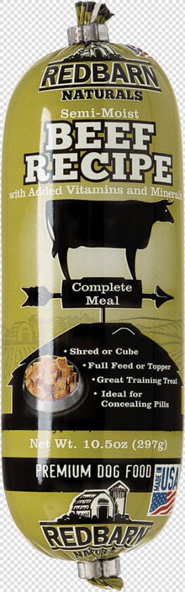 Redbarn Pet Products Beef Recipe Food Roll  HD Png DownloadTransparent PNG