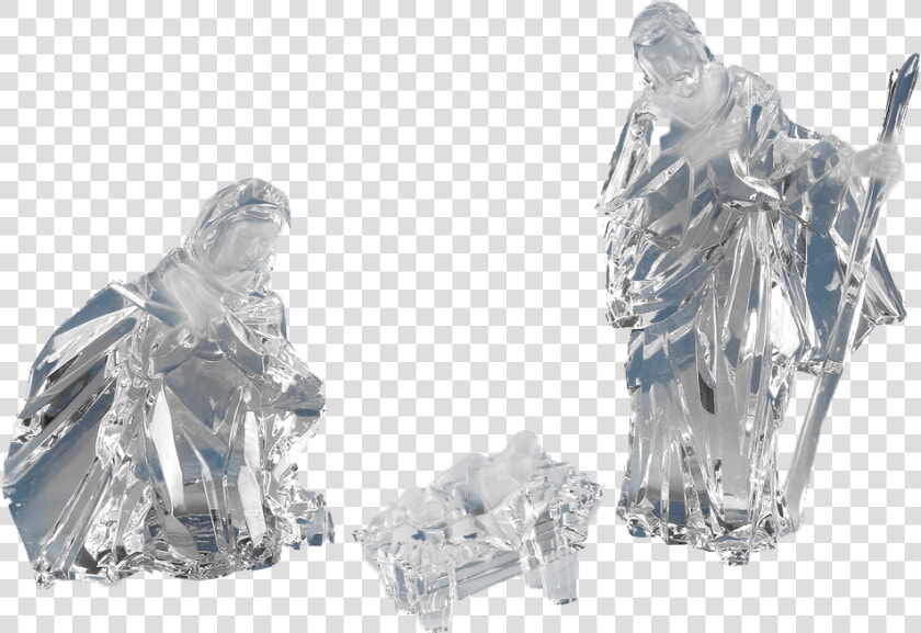 Holy Family Crystal Nativity Class Lazyload Lazyload   Figurine  HD Png DownloadTransparent PNG