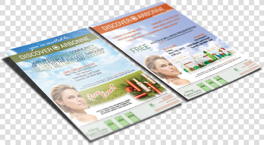 Arbonne International Canada   Flyer Mockups Png  Transparent PngTransparent PNG