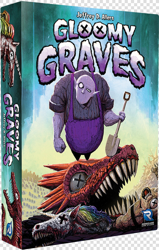 Gloomy Graves Box 3d   Renegade Game Studios  HD Png DownloadTransparent PNG