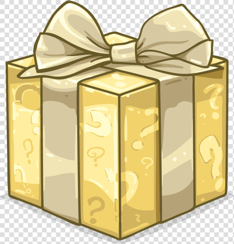 Transparent Gold Box Png   Gold Mystery Box  Png DownloadTransparent PNG