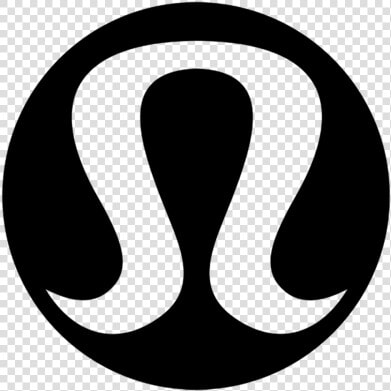 Lululemon Logo Black 1   Black Lulu Lemon Logo Png  Transparent PngTransparent PNG