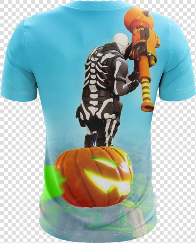 Fortnite Skull Trooper Skin Unisex 3d T shirt   Gta Is Better Than Fortnite  HD Png DownloadTransparent PNG