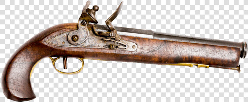 Flintlock Pistol  A Favoured Weapon Of 18th century   Old Fashioned Toy Gun  HD Png DownloadTransparent PNG