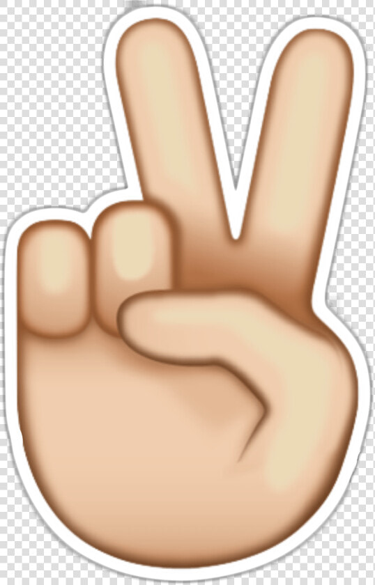 Peace Emoji Transparent Background   Emoji Transparent Peace Sign  HD Png DownloadTransparent PNG