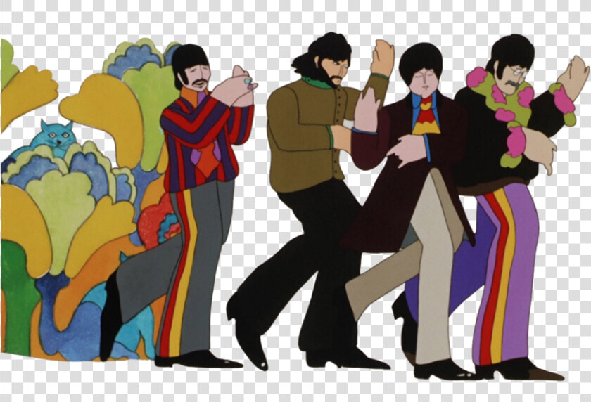 Beatles Yellow Submarine Gif Clipart The Beatles Yellow   Beatles Yellow Submarine Nowhere Man  HD Png DownloadTransparent PNG