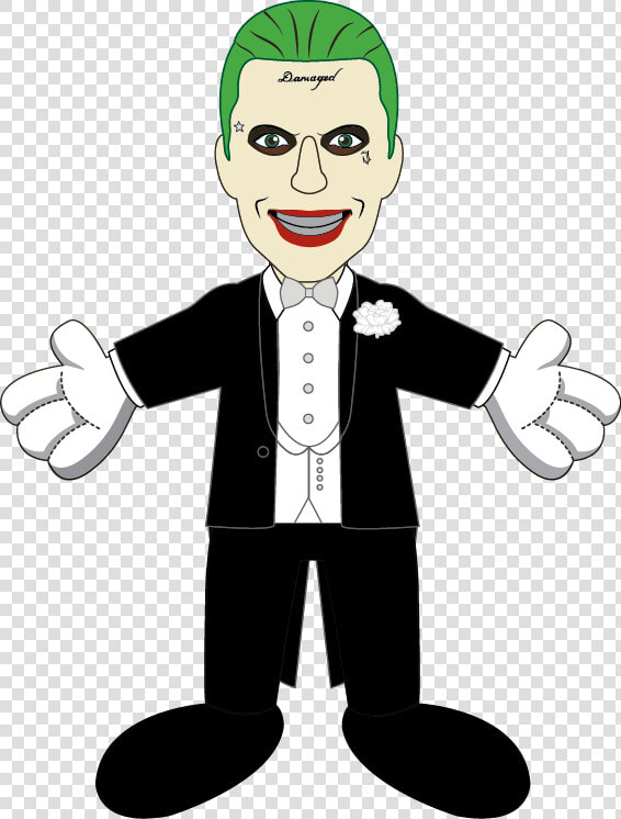 Joker Jared Leto Cartoon  HD Png DownloadTransparent PNG