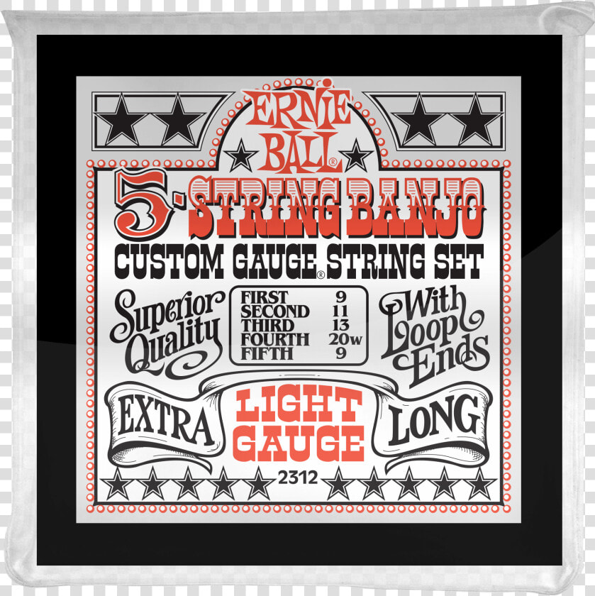 Ernie Ball Banjo Strings  HD Png DownloadTransparent PNG