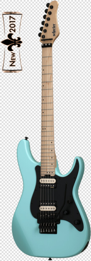 Schecter Guitar Sun Valley Super Shredder Fr Sea Foam  HD Png DownloadTransparent PNG