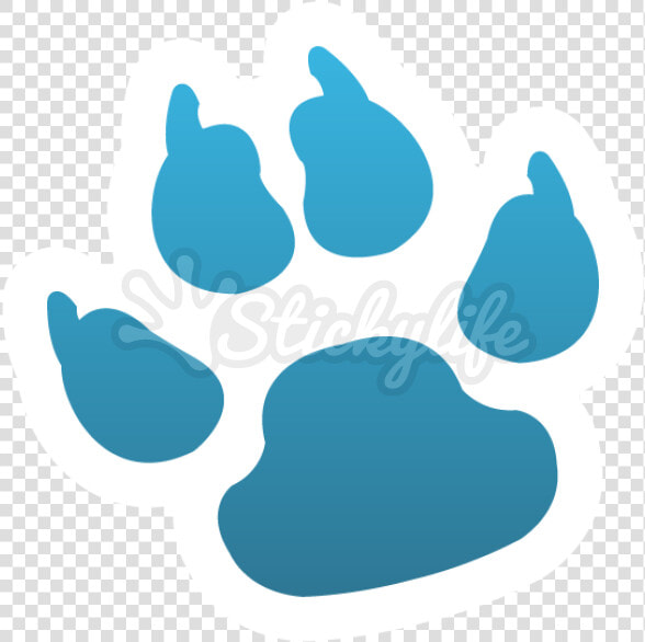 Dog Print Decal   Jack Russell Paw Print  HD Png DownloadTransparent PNG