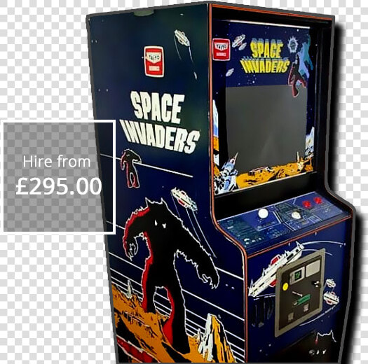 Classic Arcade Machines Games Space Invaders  HD Png DownloadTransparent PNG