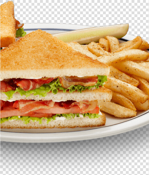 Transparent Club Sandwich Png   Club Sandwich With French Fries  Png DownloadTransparent PNG