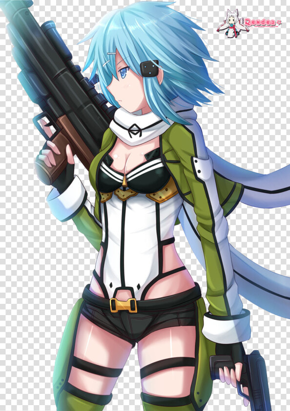 Sword Art Online Sinon   Png Download   Sword Art Online Sao Sinon  Transparent PngTransparent PNG