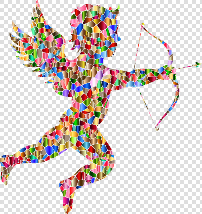 Art body Jewelry line   Cupid Arrow Rainbow  HD Png DownloadTransparent PNG