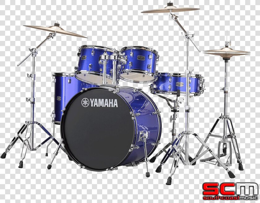 Transparent Yamaha Png   Blue Yamaha Drum Set  Png DownloadTransparent PNG