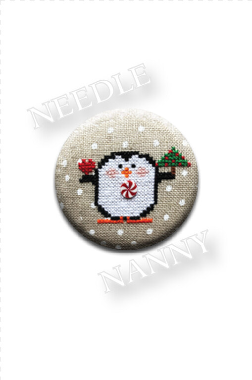 Christmas Penguin Needle Nanny By Amy Bruecken Designs   Needlework  HD Png DownloadTransparent PNG