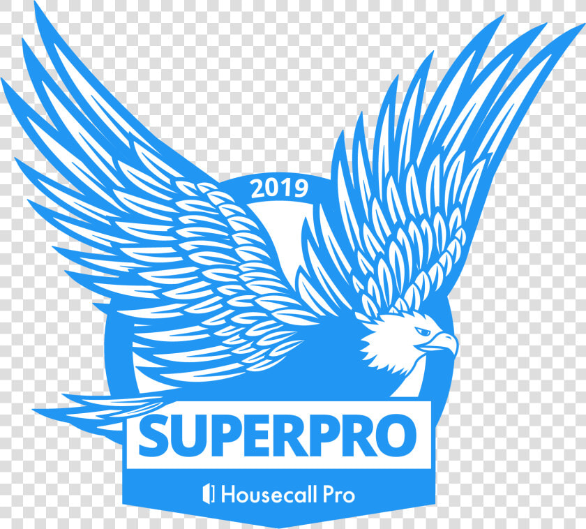 Superb Service Badge Eagle   Housecall Pro Superpro  HD Png DownloadTransparent PNG