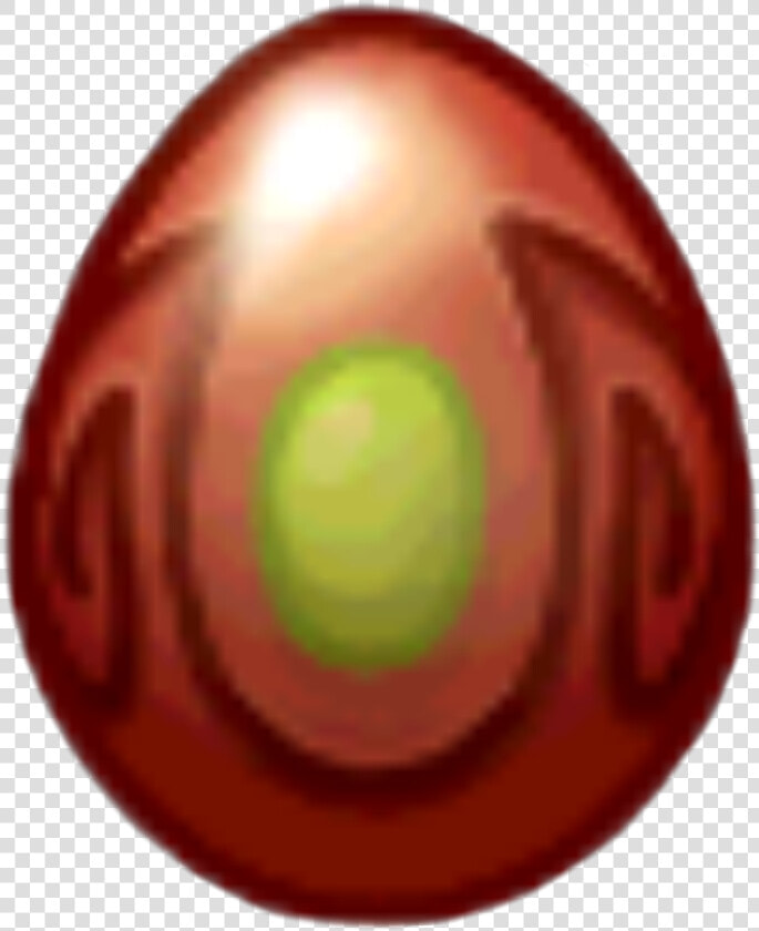 Gardendragonadult   Dragonvale Brown Egg With Green Circle  HD Png DownloadTransparent PNG