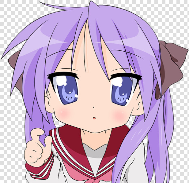 Kagami Lucky Star Png  Transparent PngTransparent PNG