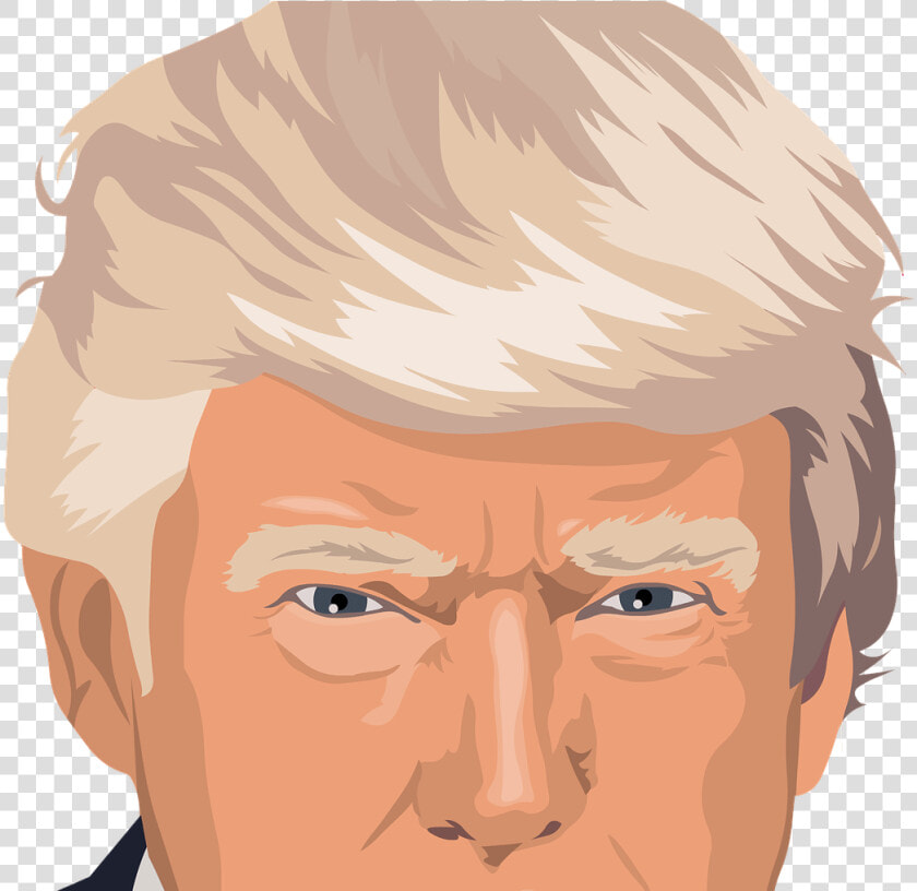 Trump S New Obsession   Clipart Donald Trump Cartoon  HD Png DownloadTransparent PNG