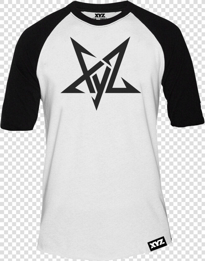 Pentagram Raglan   Active Shirt  HD Png DownloadTransparent PNG