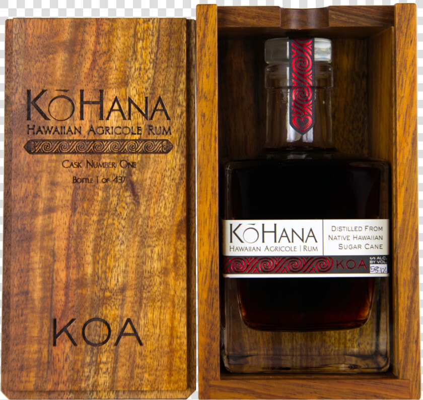 Koa Box Bottleshown Nobackground  HD Png DownloadTransparent PNG